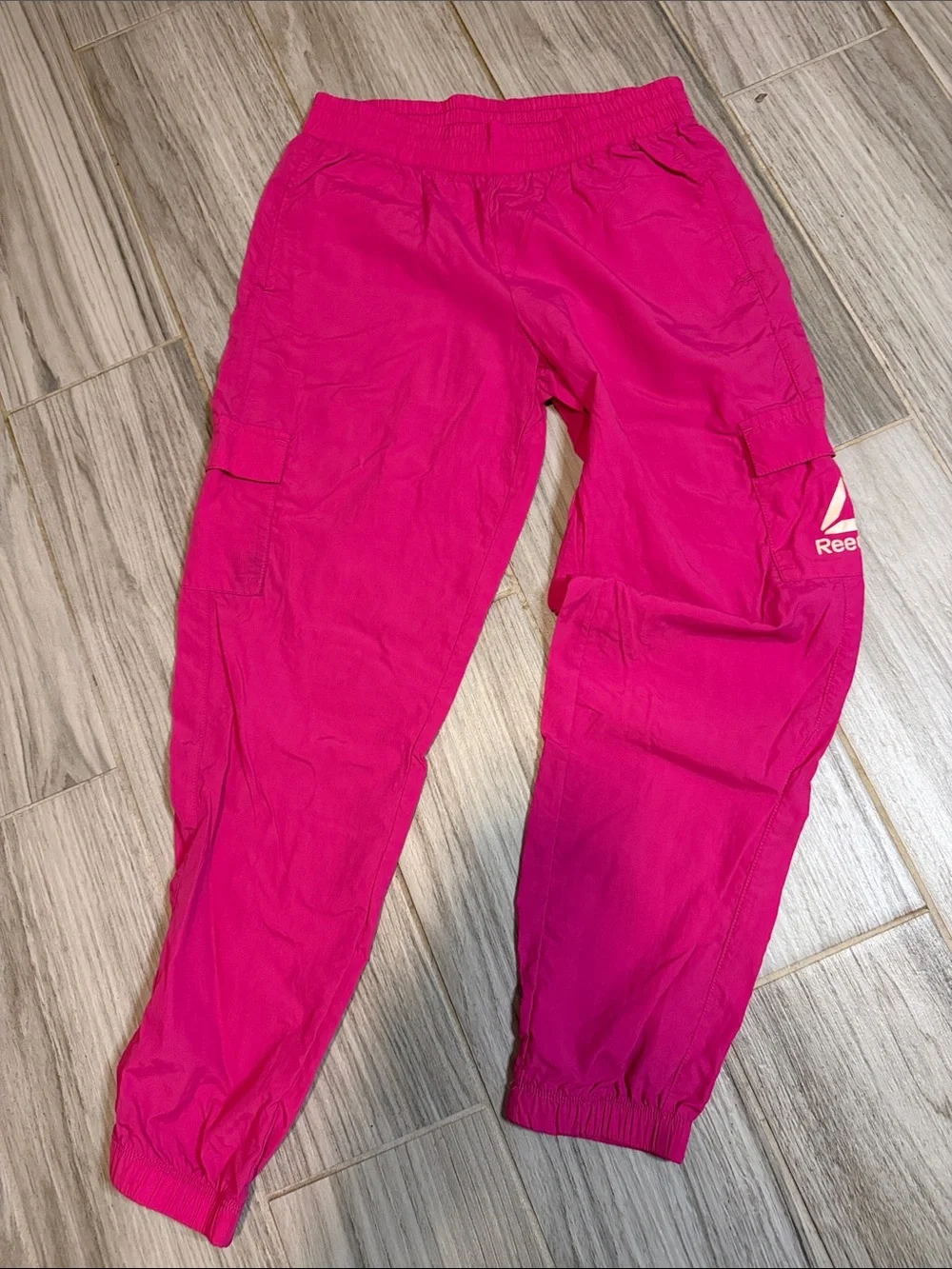 Reebok Kids Hot Pink Cargo Joggers